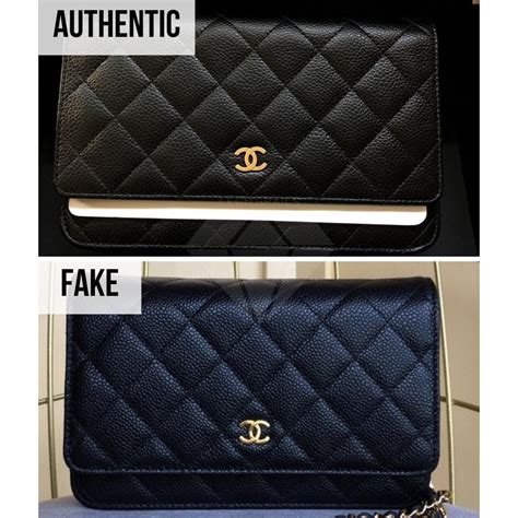 chanel lambskin fake wallet|Chanel wallet on chain size.